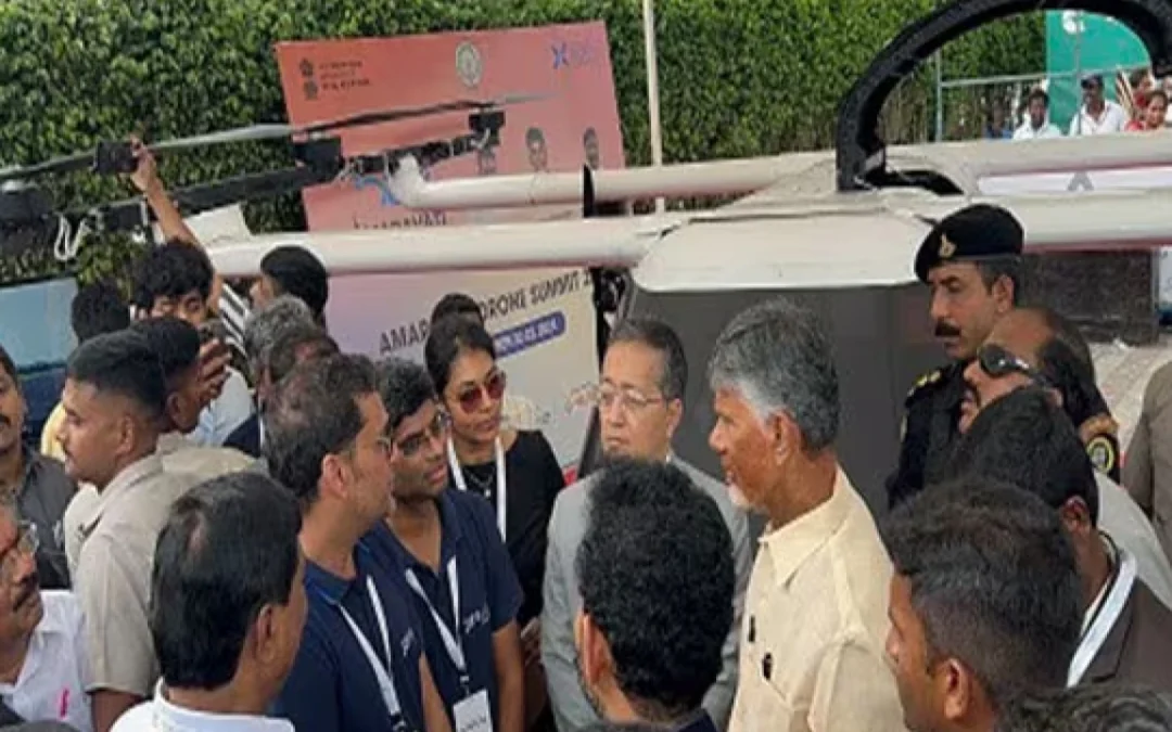 BluJ Aero’s Hydrogen Electric Aircraft Lauded by Civil Aviation Minister and Andhra Pradesh Chief Minister at Amaravati Drone Summit 2024